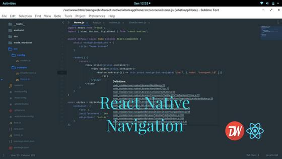 React Native Navigation