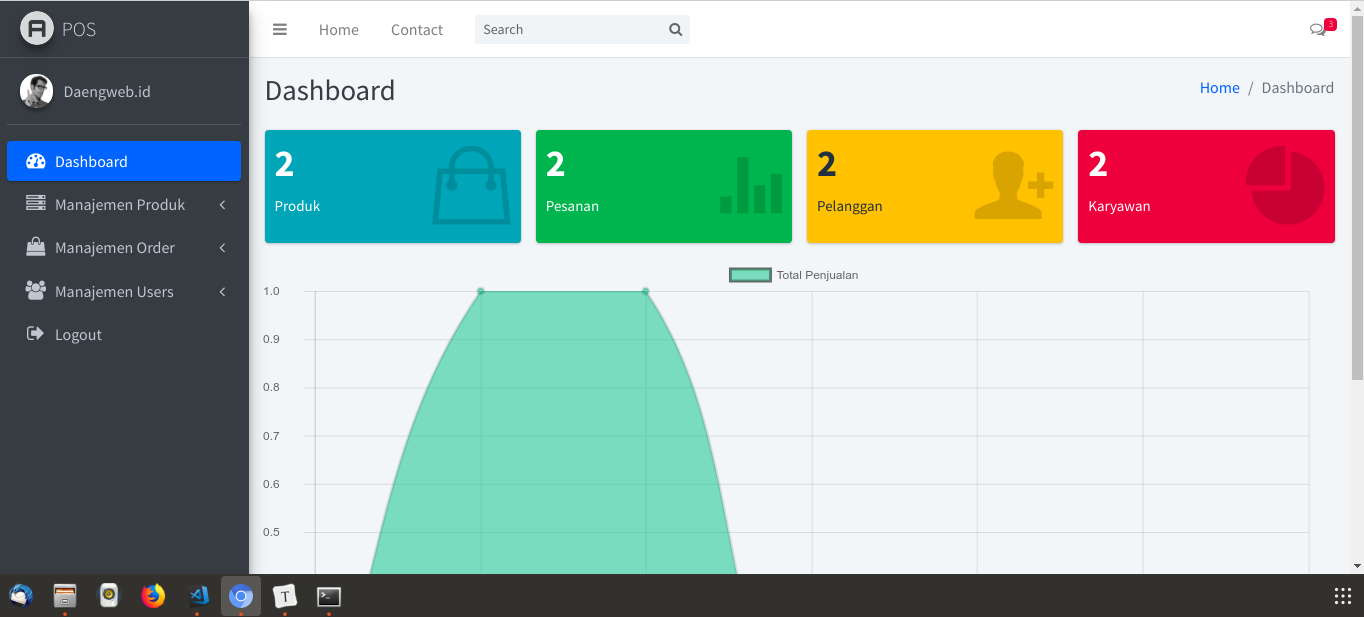 (Part 9) Membuat Aplikasi POS (Point of Sales Laravel 5.6  